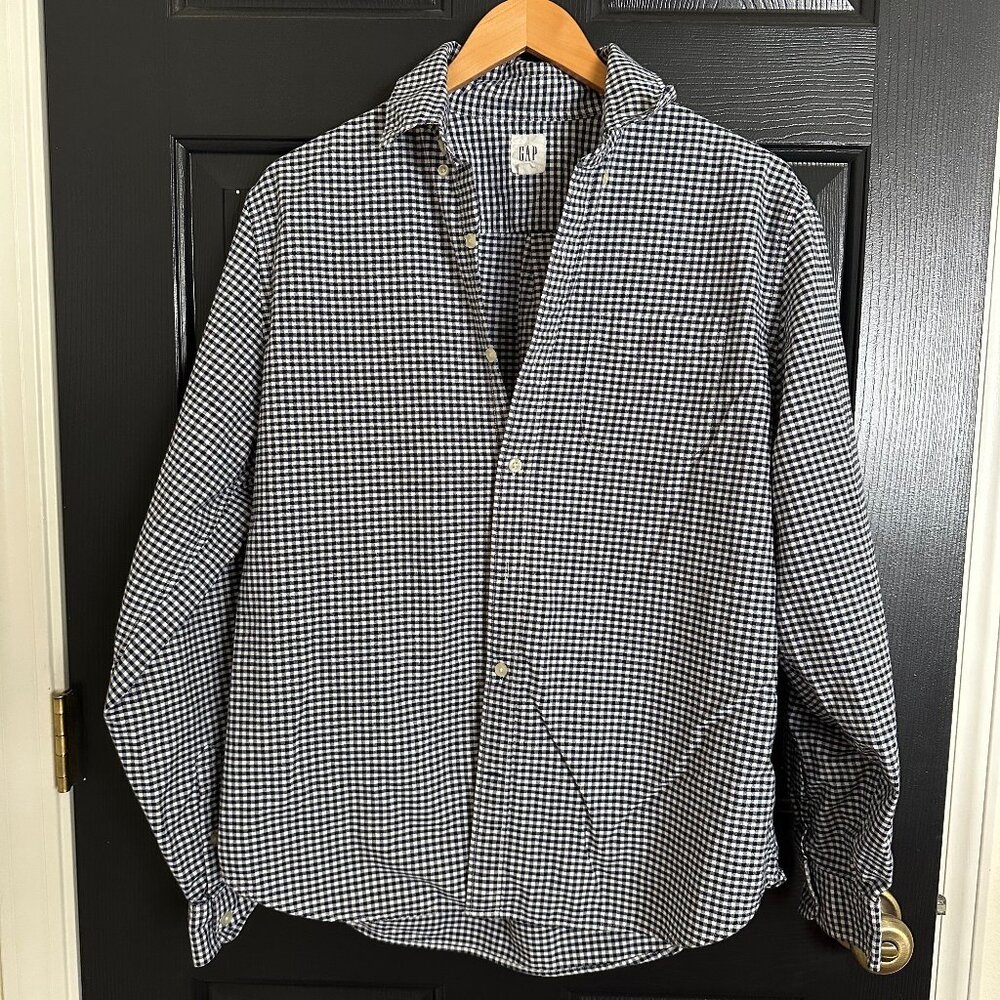 Gap Gingham Button Down Shirt